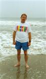 At Asateague Island with the Mensa group, 1989